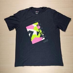 Air Jordan Jsw Pattern T-Shirt Mens Size M Graphic Short Sleeve Read